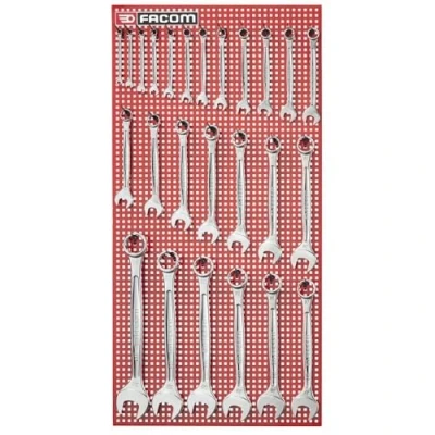 Afbeelding van Facom set 25 ringsteeksleutels standaard 440.P25M