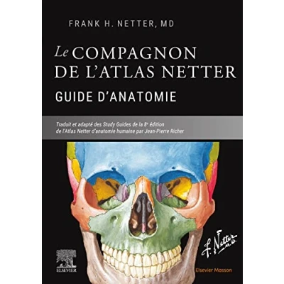 Afbeelding van Le compagnon de l&#039;atlas Netter Guide d&#039;anatomie