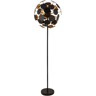 Afbeelding van Searchlight Design vloerlamp Discus EU3079BG
