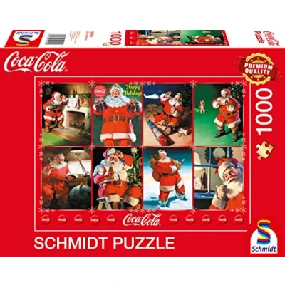 Afbeelding van Schmidt Spiele SSP Puzzle Coca Cola Santa Claus 1000 59956
