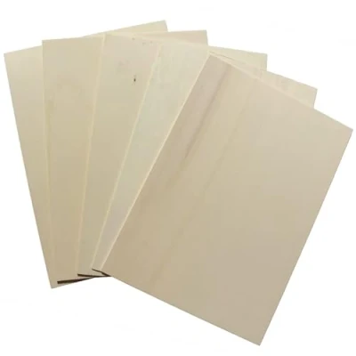 Afbeelding van Multiplexplaten, populieren, hoogwaardige multiplex, hout om te knutselen, houten platen voor knutselwerk, houtgesneden hout, 10 stuks (A4, 297 x 210 4 (+ 0,5) mm, stuks)