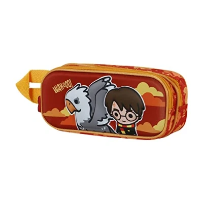 Afbeelding van Harry Potter Buckbeak 3D dubbele etui, oranje