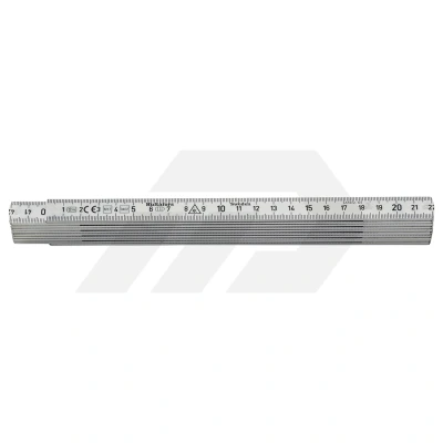 Afbeelding van Hultafors A59 2 10 duimstok aluminium 2m
