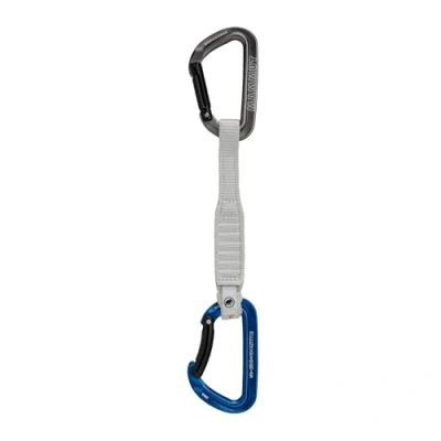 Afbeelding van Mammut Workhorse Keylock, 17 cm, Quickdraw Straight Gate/Bent Gate, grijsblauw, cm
