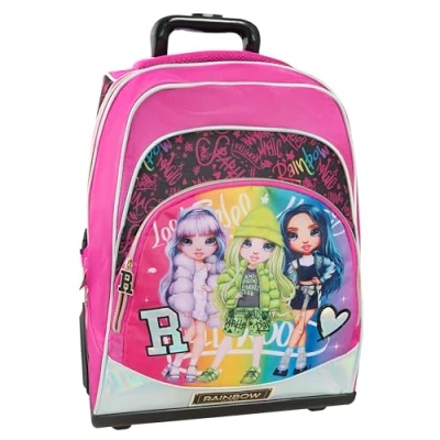 Afbeelding van Franco Cosimo Panini Rainbow High Rugzak voor Meisjes Veelkleurig, M, Veelkleurig., reisrugzak