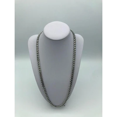 Afbeelding van Jumalu ketting zilverkleurig staal schakel 7mm/60cm