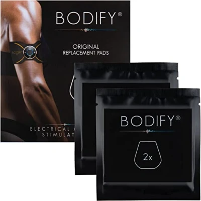 Afbeelding van Bodify Originele reservepads set van 2 (zonder controller) voor EMS arm &amp; been trainer Pro spiertrainer mannen en vrouwen