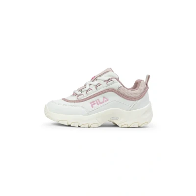 Afbeelding van FILA Strada Logo Kids sneakers voor meisjes, Witte mauve krijt marshmallow, 35 EU