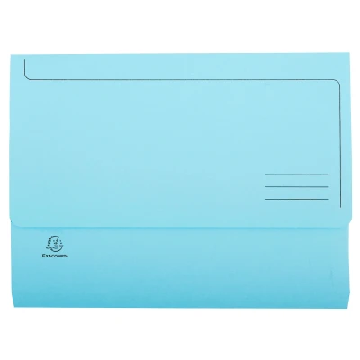 Afbeelding van Exacompta ref. 47870E Set van 25 Pocketmappen SUPER 210 g/m² met 32 mm expansie pastelkleuren in PEFC™ gecertificeerde mappen Afmetingen: 24 x cm Formaat A4 5 geassorteerde kleuren