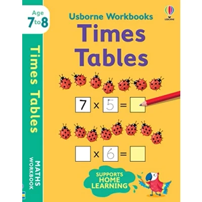 Afbeelding van Usborne Workbooks Times Tables 7 8