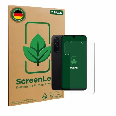 Afbeelding van ScreenLeaf Screenprotector voor Samsung Galaxy A26 5G Enterprise Edition (Voor+Camera) Duurzame schermbescherming Folie Beschermfolie transparant (2 Stuks)