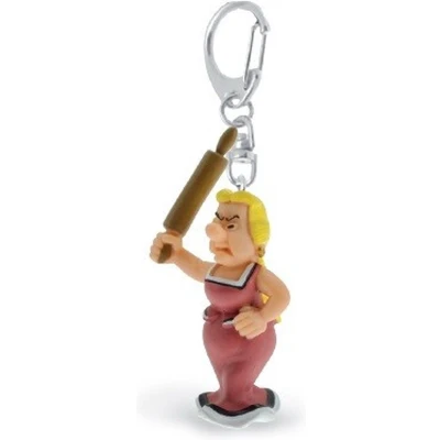Afbeelding van Asterix: Impedimenta Rolling Pin Keychain