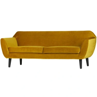 Afbeelding van Rocco Sofa 187 cm Fluweel Oker