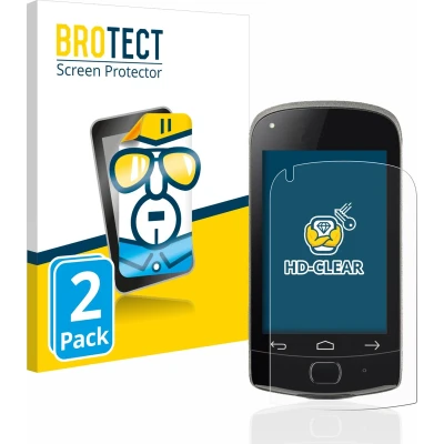 Afbeelding van BROTECT Screenprotector voor Roche Accu Chek Solo diabetes manager Folie Beschermfolie transparant (2 Stuks)