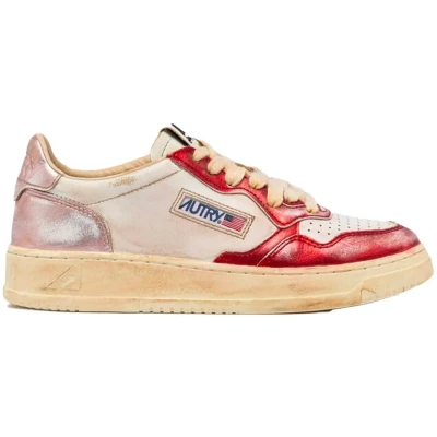 Afbeelding van Autry low Top Sneakers sup vint divers in rood