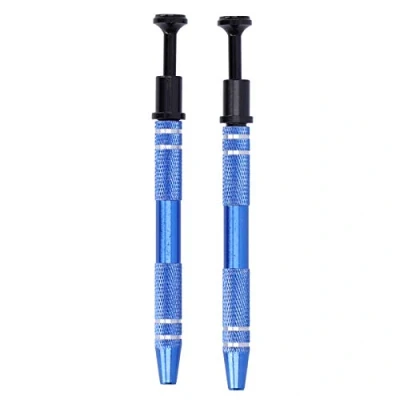 Afbeelding van Prong Pincet, Piercing Tool, Ball Grabber 2 stuks 4 Prongs Sieraden Pick Up Tool Pincet Kralenvanger voor Kralen Sorteren Werk