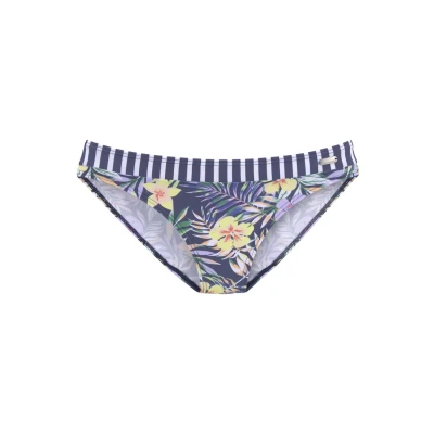 Afbeelding van Venice Beach Bikinibroekje, Dames, Maat: 38, Marine/zitrone