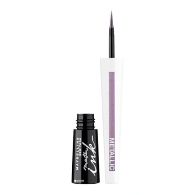 Afbeelding van Maybelline Master Ink Metallic Eyeliner 31 Silver Violet