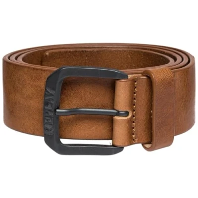 Afbeelding van Replay Leren herenriem, Faded Grey Mud 035, 85