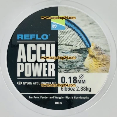 Afbeelding van Preston Reflo Accu Power 100m Maat : 0.18mm