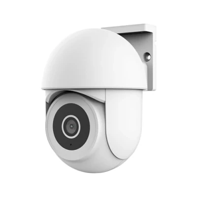 Afbeelding van Trust IPCAM 3900 WiFi Beveiligingscamera voor buiten 360 graden draaibaar Push notificaties Ingebouwde lamp Nachtvisie Bewegingssensor IP65 Spatwaterdicht Gratis App Wit