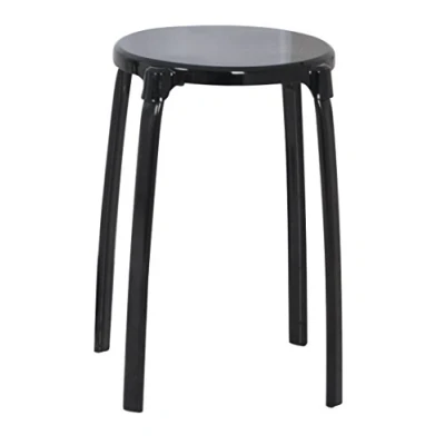 Afbeelding van RIDDER Assistent A1050110 badkamerkruk, rond, kruk, eco, zwart