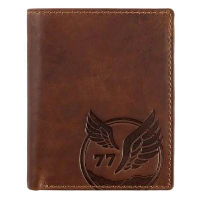 Afbeelding van Camel Active Nepal RFID verticaal heren portemonnee brown