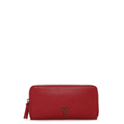 Afbeelding van SURI FREY Portemonnee Gitty Zip Around Wallet Darkred Donkerrood