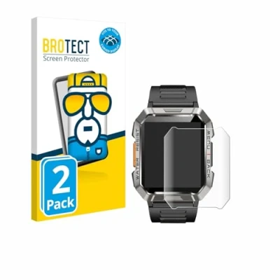 Afbeelding van BROTECT Screenprotector voor Baolubao W60 Folie Beschermfolie transparant volledig dekking (2 Stuks)