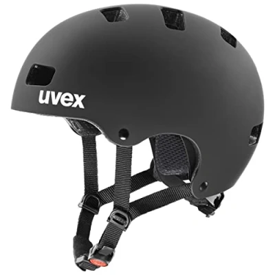 Afbeelding van uvex kid 3 cc robuuste fietshelm voor kinderen individueel passysteem geoptimaliseerde ventilatie black matt 51 55 cm
