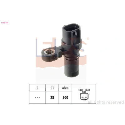 Afbeelding van EPS 1.953.441 Toerentalsensor, automatische aandrijving Made in Italy OE Equivalent