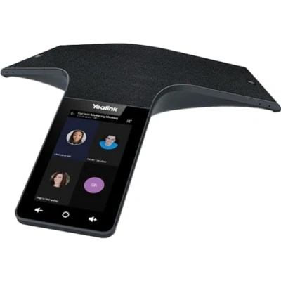 Afbeelding van Yealink CP965 IP Power Over Ethernet, Touch Sensitive HD Conference Telefoon met 5 inch Multi Touchscreen, Android 11.0, Optimale Audio &amp; Full Duplex Technologie (Microsoft Teams Edition) Zwart