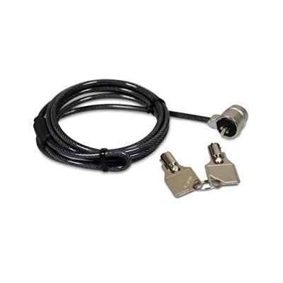 Afbeelding van Sleutel + Switch Connect Computer Beveiligingskabel Poort 1,80 m