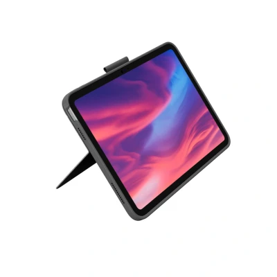 Afbeelding van Logitech Combo Touch hoes met afneembaar toetsenbord voor iPad (7e, 8e, 9e en 10e generatie iPadOS 13.4 of hoger), PAN Nordic ontwerp, grafietkleur