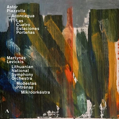 Afbeelding van Martynas Levickis, Lithuanian National Symphony Orchestra Piazzolla: Aconcagua Las Cuatro Estaciones Portenas (CD)