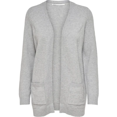 Afbeelding van ONLY OPEN NOOS Vest, Dames, Maat: XS, Light grey melange