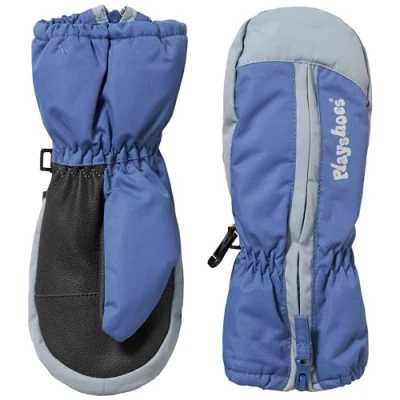 Afbeelding van Playshoes Unisex kinderen ritssluiting sneeuwwanten, marine, 1 (ca. 2 jaar), marineblauw, Jahre)