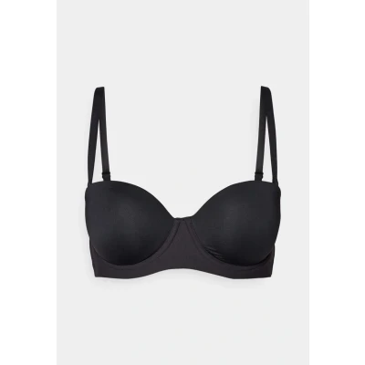 Afbeelding van Schiesser Bandeau MIT Schale Unique Micro Strapless BH, Dames, Maat: 75A, Schwarz