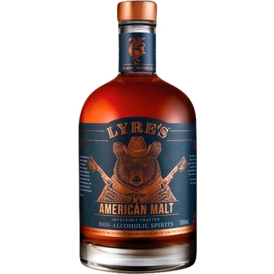 Afbeelding van Lyres American Malt 0,0% 70 cl