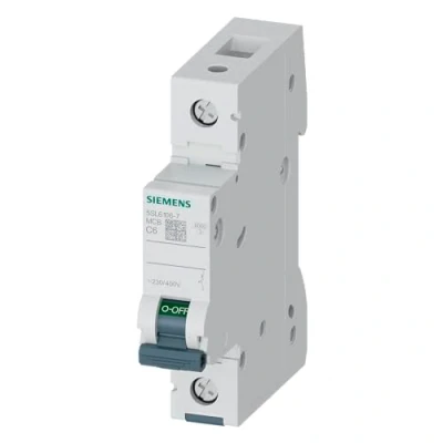 Afbeelding van Siemens stroomonderbreker 230 400v 6ka 1 polig c 6a 5sl6106 7