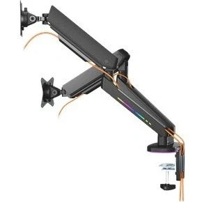 Afbeelding van Deltaco GAM 135 32 Dual Monitor Arm