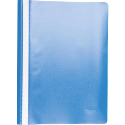 Afbeelding van Pergamy snelhechtmap, ft A4, PP, pak van 25 stuks, blauw
