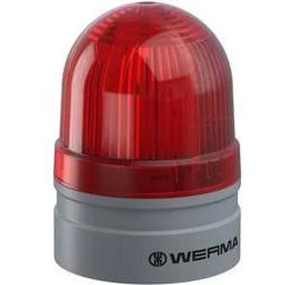 Afbeelding van Werma Signaltechnik Signaallamp Mini TwinFLASH 115 230VAC RD 260.120.60 Rood 230 V/AC