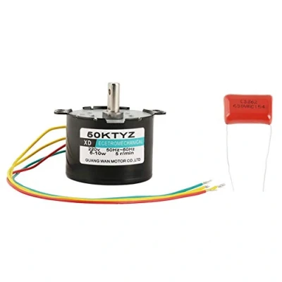 Afbeelding van AC 220 (V) 5 RPM 10 15 30 50 Synchrone motor met lage snelheid, 6 W elektrische geringe geluidssterkte voor industriële machines, vaatwassers Sportuitrusting(50 tpm)
