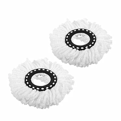 Afbeelding van DIVCHI Set van 2 Replacemnt Microfiber Spin Mop Heads voor het reinigen vloeren