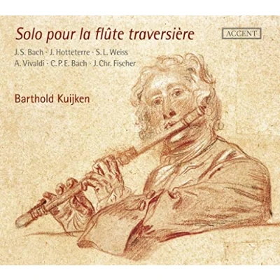 Afbeelding van Barthold Kuijken Solo Pour La Flûte Traversiere (CD)