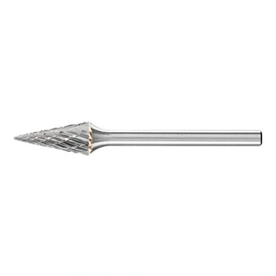 Afbeelding van PFERD 21215083 Freesstift Hardmetaal Spitse kegel Lengte 43 mm Afmeting, Ø 6 Werklengte 13 Schachtdiameter 3 1 stuks
