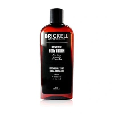 Afbeelding van Brickell Men&#039;s Deep Moisture bodylotion voor mannen Natuurlijk en organisch (ungeurend, 237 ml)