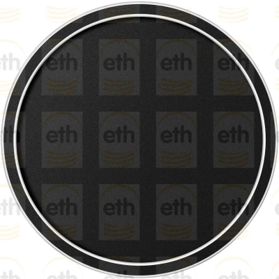 Afbeelding van ETH Lois led plaf rond 3 step dimming 2700k 20w ip44 zwart 40cm + mem. 1458L