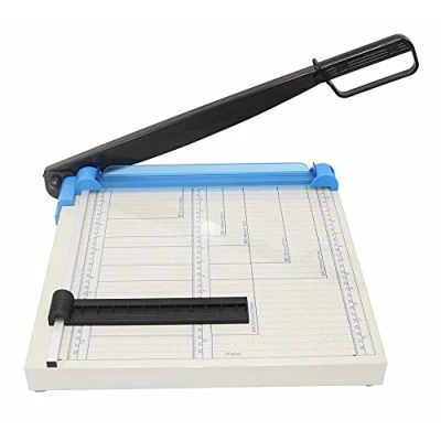 Afbeelding van Snyderline® Papiersnijder A4, hefboomsnijder van metaal, snijmachine voor foto&#039;s, karton en papier